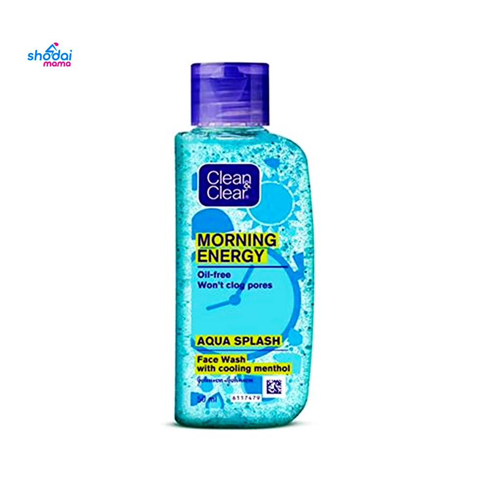 Clean & Clear Morning Energy Aqua Splash Face Wash - 50ml